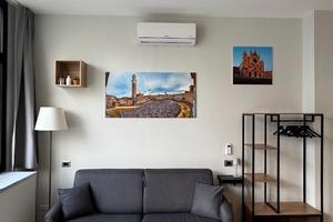 Monolocale moderno con posto auto privato