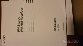 Amplificatore sony str de635  			
