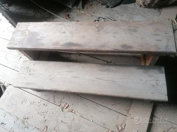 panca originale in legno