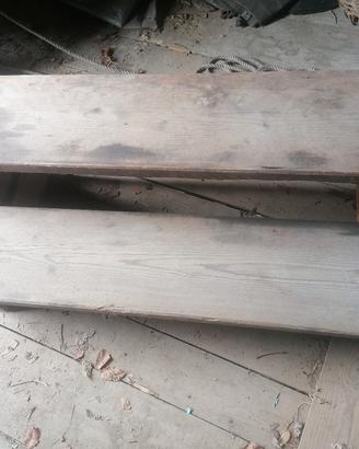 panca originale in legno