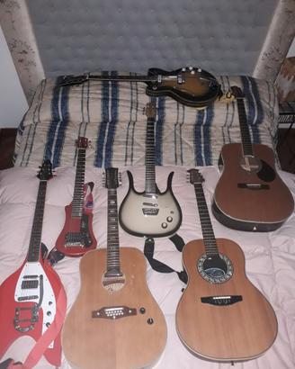 CHITARRA Eko,Greg bennet,Danelectro