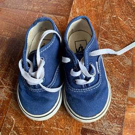 Scarpe bimbo Vans tg 20 lacci sneakers bimba