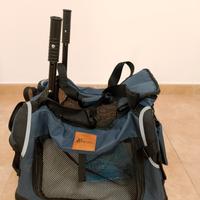 TRESKO Box per cani pieghevole