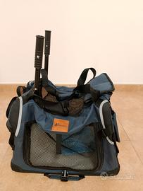 TRESKO Box per cani pieghevole