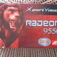 Scheda video ATI AGP radeon 9550 256MB AGP vintage