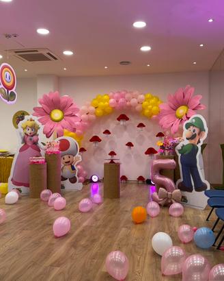 Allestimento completo Pincipessa Peach Super Mario