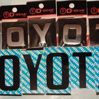 TOYOTA adesivi. 