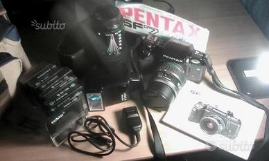 Macchine fotografiche Pentax e Panasonic