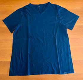 T-shirt nera Kiabi XL - Scollo a V