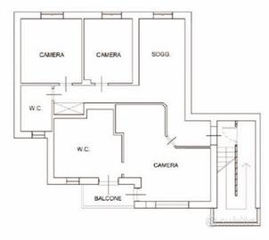 Appartamento 120mq 3 stanze 2 bagni, Cetraro nuovo