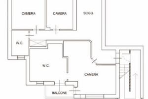 Appartamento 120mq 3 stanze 2 bagni, Cetraro nuovo