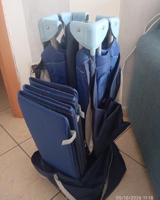 culla da campeggio completa si materasso 