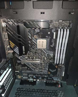 R5 5600X + ASUS B550-PLUS + 32GB RAM + iCUE 5000X
