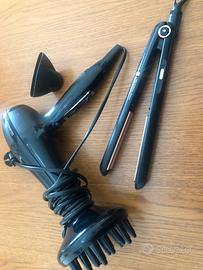 Set Piastra imetec  con asciugacapelli