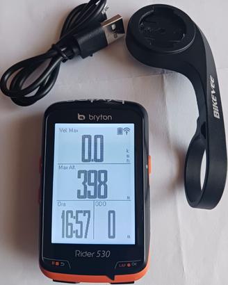 GPS Bryton 530 navigazione
