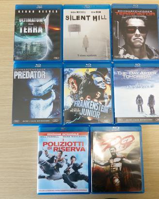 Bluray - 8 film - titoli vari