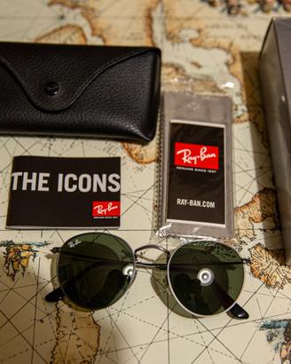 Ray-Ban Round Metal RB3447 occhiali da sole