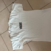 T shirt Vans bianca Taglia M