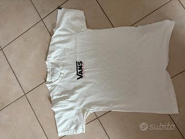 T shirt Vans bianca Taglia M
