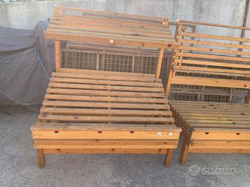 Struttura in legno per cassete esposizione