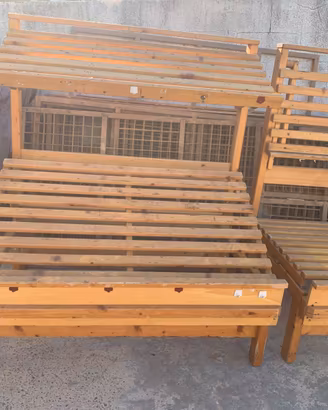 Struttura in legno per cassete esposizione