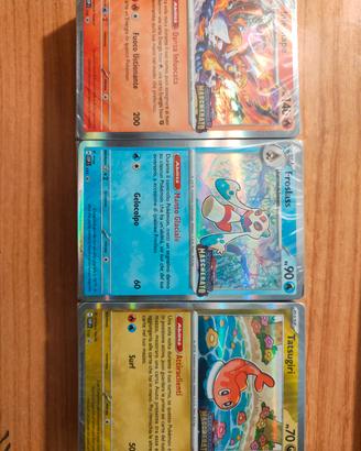 lotto Pokemon sealed 3 carte promo