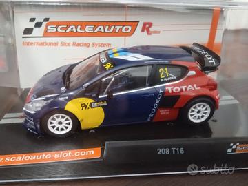 Slotcar  Scaleauto Peugeot 208 wrx  Nuova