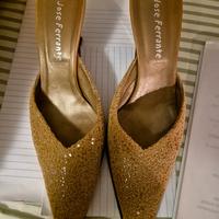 Scarpe eleganti Jose Ferrante con tacco tg.38