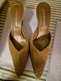 Scarpe eleganti Jose Ferrante con tacco tg.38
