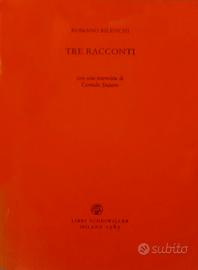 Llibro “Tre Racconti” di Romano Bilenchi