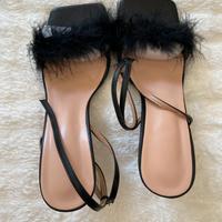 Scarpe con tacco nere, nuove, mai indossate