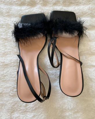 Scarpe con tacco nere, nuove, mai indossate