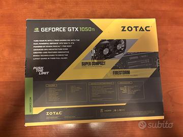 ZOTAC GeForce GTX 1050 Ti 4GB GDDR5 + scatola orig