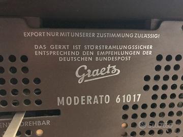 Radio e vinile GRAETZ  mod. Moderato 61017