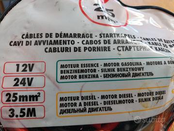 cavi avviamento auto