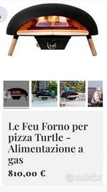 Forno per pizza a gas