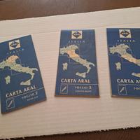 Carte stradali Italia "benzina Aral" 1967