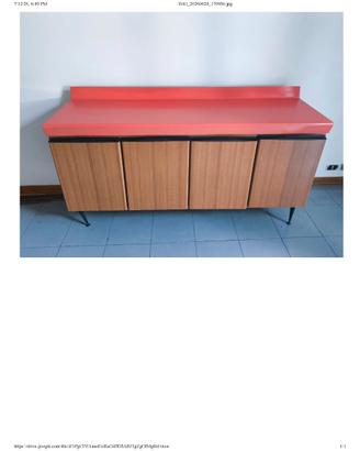 cucina anni 70 Salvarani in formica