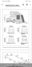 Cabina/Veranda spogliatoio  maggiolina