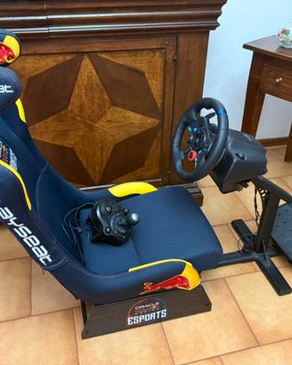Sedia Recing Red Bull