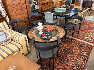 4 sedie Fasem p40 stoel vintage modernariato