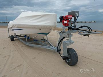 Carrello alaggio motorizzato 1 ruota motrice
