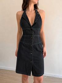 VESTITO JEANS ESTIVO  NERO