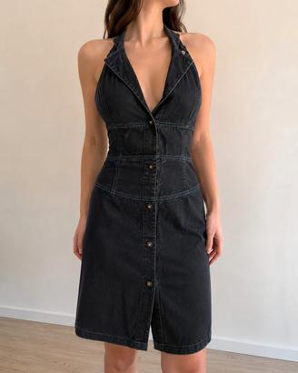 VESTITO JEANS ESTIVO  NERO