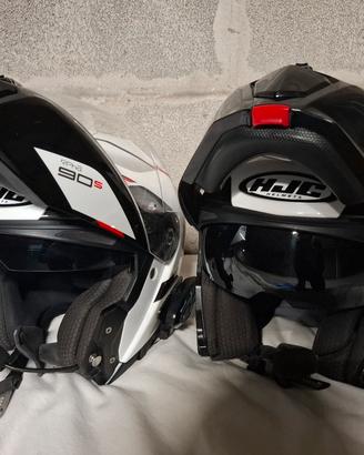 coppia caschi hjc 90s fibra misura L