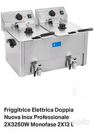 Friggitrice elettrica professionale 26 lt