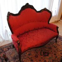 Divano Luigi Filippo autentico dell'epoca