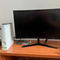 Xbox 360 + monitor curvo Samsung 27”