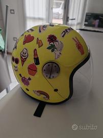 Casco moto bambino