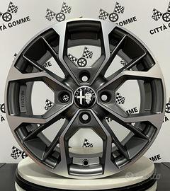 CERCHI IN LEGA ALFA ROMEO MITO 145 146 155 DA 15